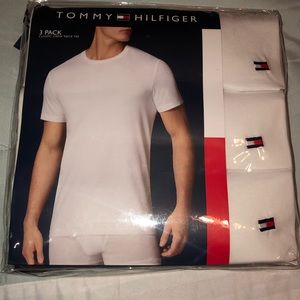 Tommy Hilfiger Men's Classic Crew Neck Undershirts